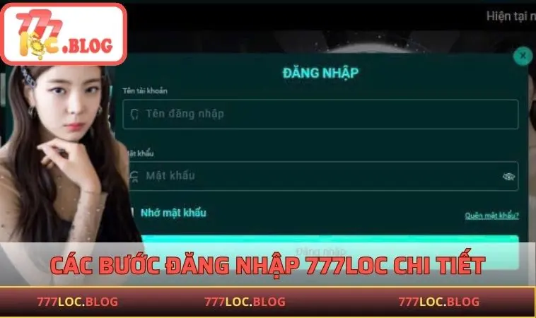 Đăng Nhập 777LOC - Các Bước Login Tài Khoản Nhanh Chóng 3 bước đăng nhập vào tài khoản 777LOC an toàn